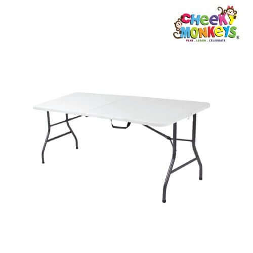 Birthday Party Rectangular Foldable Table Rentals