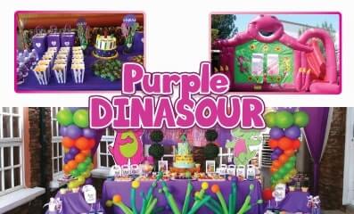 Dinosaur Outdoor Birthday Party Theme