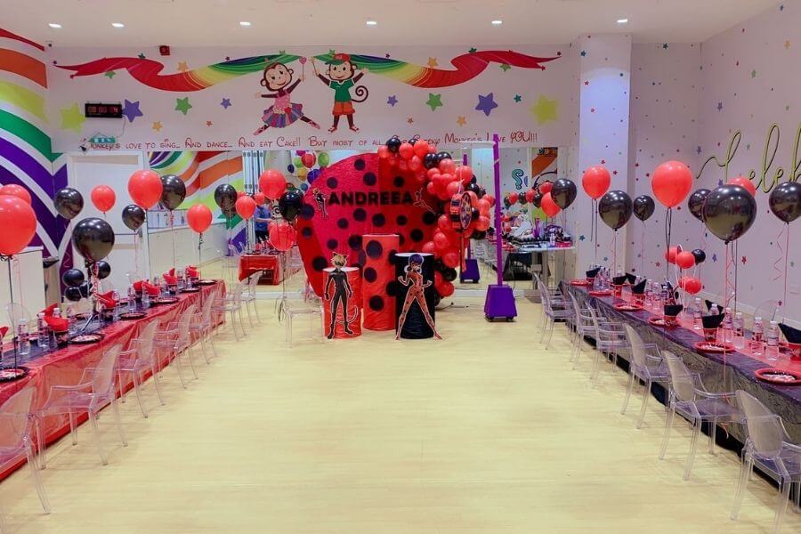 Ladybug Party hall Decoration