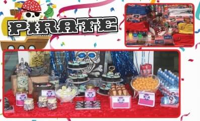 Pirate Outdoor Birthday Party Theme