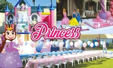 Princess Theme Outdoor Birthday Party
