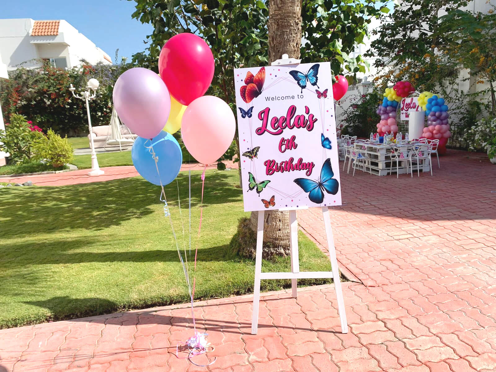 outdoor birthday party organizer UAE